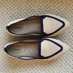 Birdies Blackbird Eggshell Size 7